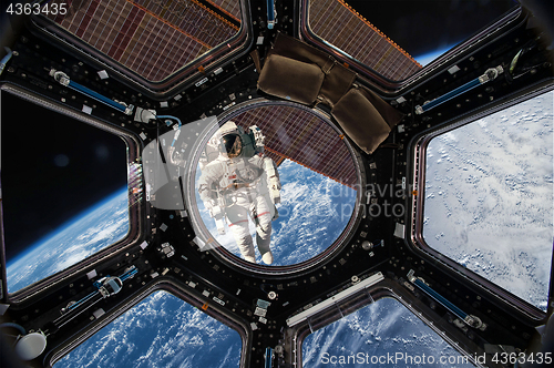 Image of Astronaut in outer space