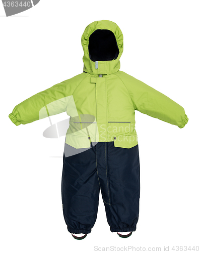 Image of Childrens snowsuit fall