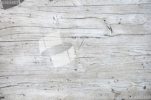 Image of White  old wood texture with natural patterns background