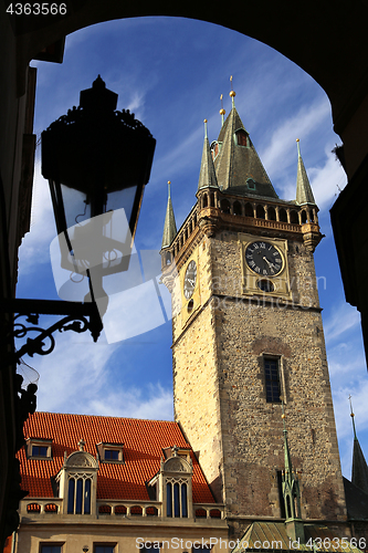 Image of Town Hall Tower (Staromestska Radnice), Prague, Chech republic