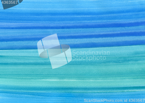 Image of Bright blue and green paint background