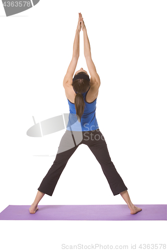 Image of Woman in Yoga Position