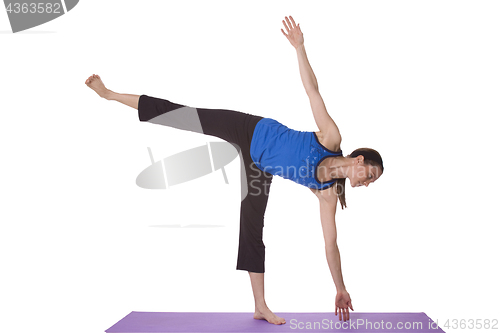 Image of Woman in Yoga Position