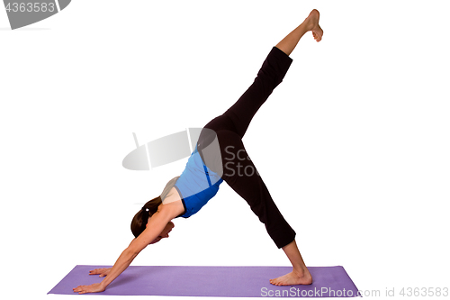 Image of Woman in Yoga Position