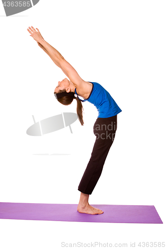 Image of Woman in Yoga Position