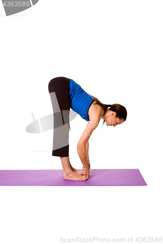 Image of Woman in Yoga Position