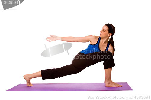 Image of Woman in Yoga Position