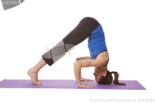 Image of Woman in Yoga Position