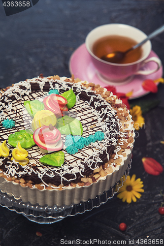 Image of Tasty cakes composition