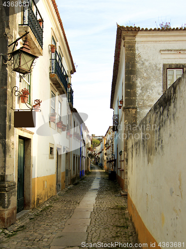 Image of Medieval Street in Obidos