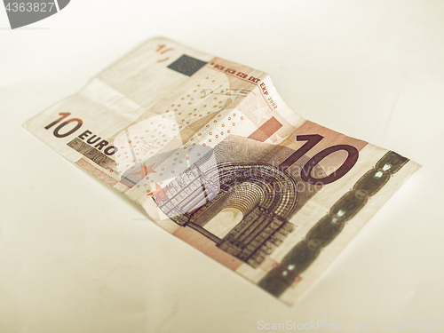 Image of Vintage Euro note