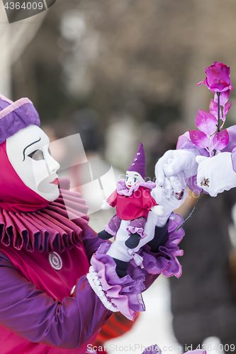 Image of Hands Detail - Annecy Venetian Carnival 2013