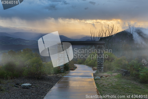 Image of Storm over Katoomba, Blue Mountains