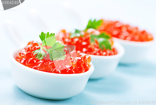 Image of salmon caviar