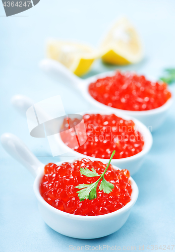 Image of salmon caviar