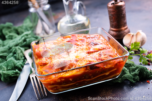 Image of lasagna