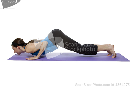 Image of Woman in Yoga Position