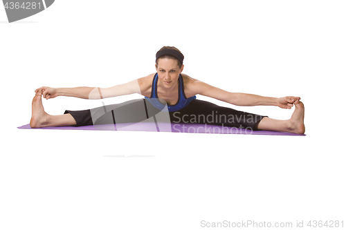 Image of Woman in Yoga Position