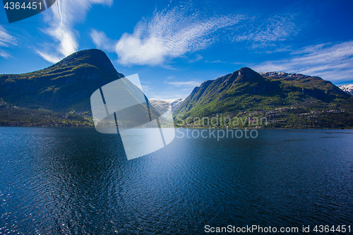 Image of West Norwegian fjord landscape