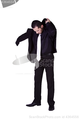 Image of Businessman Dressing Up