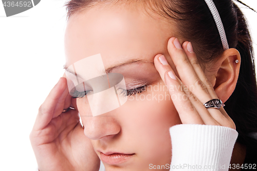 Image of Woman with a Headache