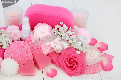 Image of Spa and Bathroom Beauty Products