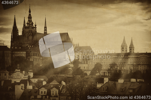 Image of Old Photo Of Prague 