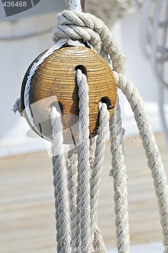 Image of Sailboat detail