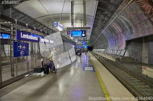 Image of Herlsinki Airport Train Station