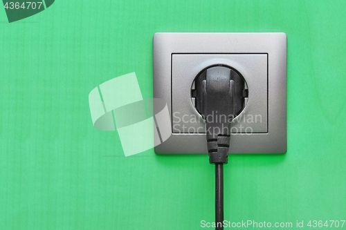 Image of Electric Socket Closeup