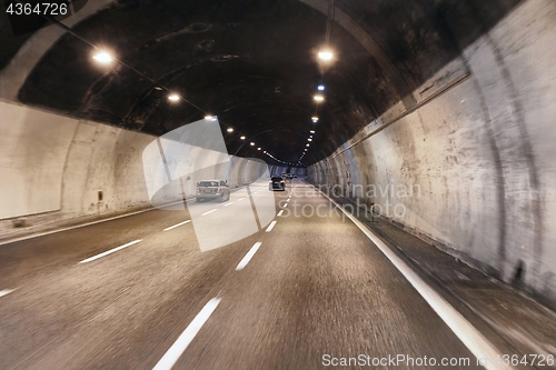 Image of Driving in a tunnel