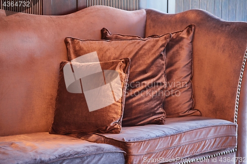 Image of Luxurious vintage sofa