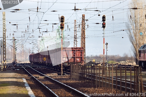 Image of Freight Train Wagons