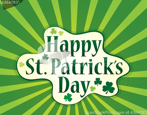 Image of Happy St Patricks Day theme 2