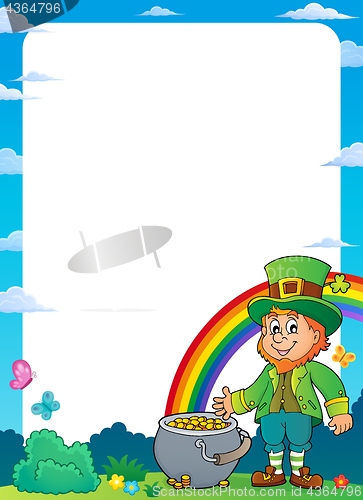 Image of Leprechaun theme frame 1