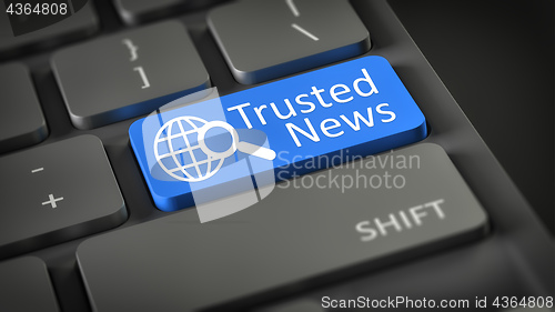 Image of computer keyboard Trusted News