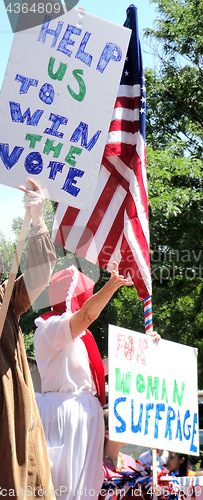 Image of Women suffrage.