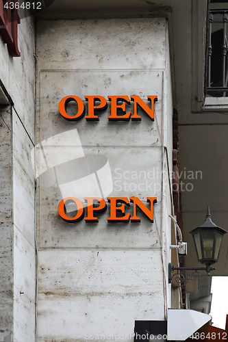 Image of Open Sign