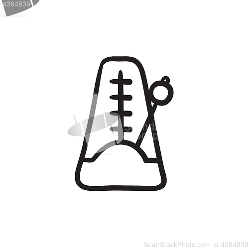 Image of Metronome sketch icon.