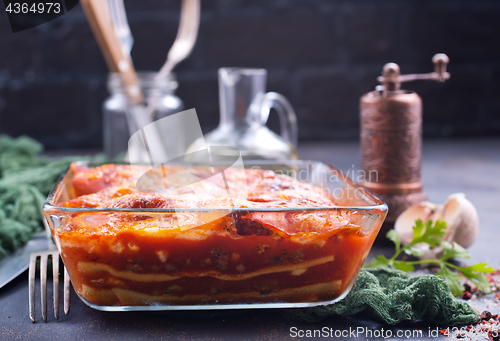 Image of lasagna