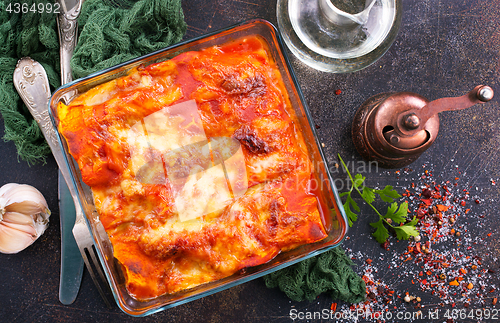 Image of lasagna