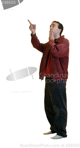 Image of Man Pointing