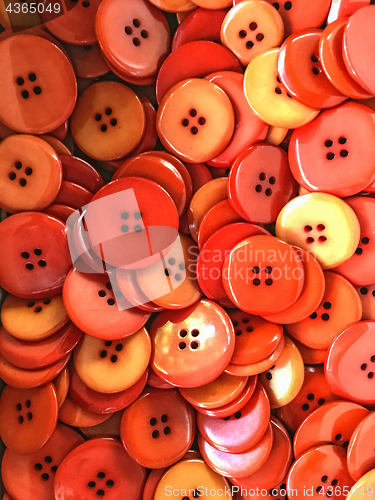 Image of Red and orange buttons background
