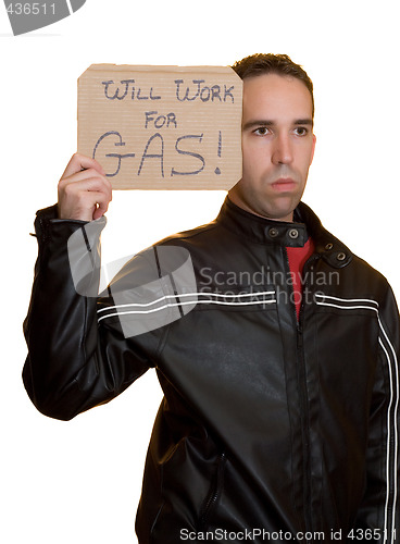 Image of Will Work For Gas