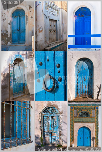 Image of Doors of Tunisia