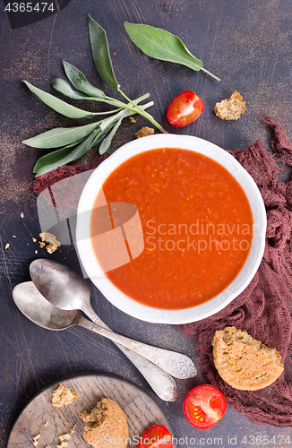 Image of tomato soup