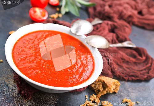 Image of tomato soup