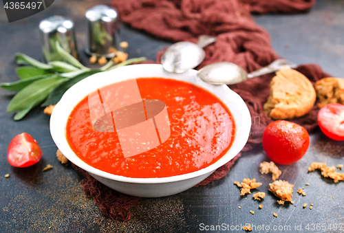 Image of tomato soup