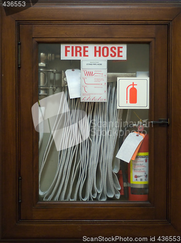 Image of Emergency Fire Hose