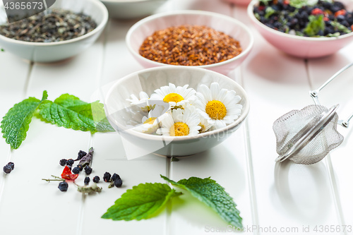 Image of Assortment of dry tea